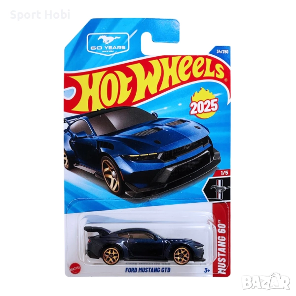Hot Wheels Ford Mustang GTD, снимка 1