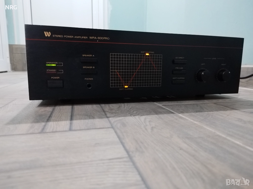 Stereo Power Amplifier WPA-600 PRO, снимка 1