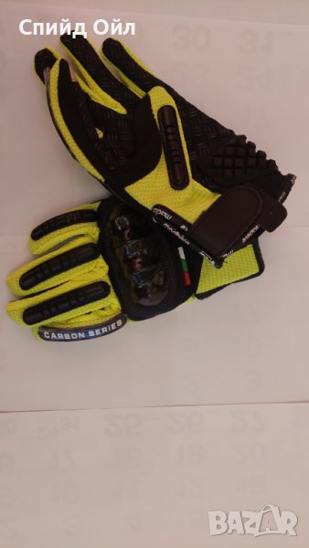 Ръкавици Мото Крос с карбонов протектор и тачскрин, снимка 1