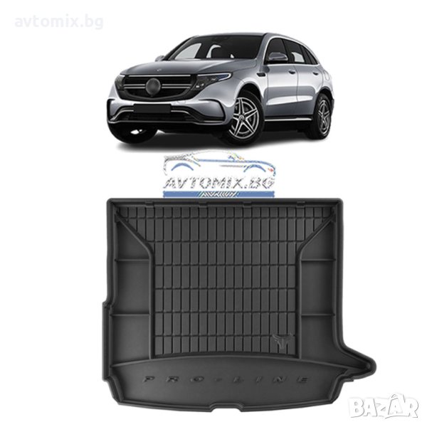 Гумена стелка за багажник Mercedes EQC след 2019 г., ProLine 3D, снимка 1