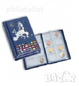 Leuchtturm джобен албум за осем евро серии – 64 монети, снимка 1