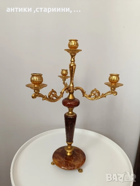 старинен италиански свещник НОВО!, снимка 1