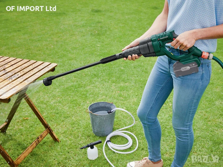 Акумулаторна Водоструйка PARKSIDE 20V Li-Ion PDRA 20-Li B2, снимка 1