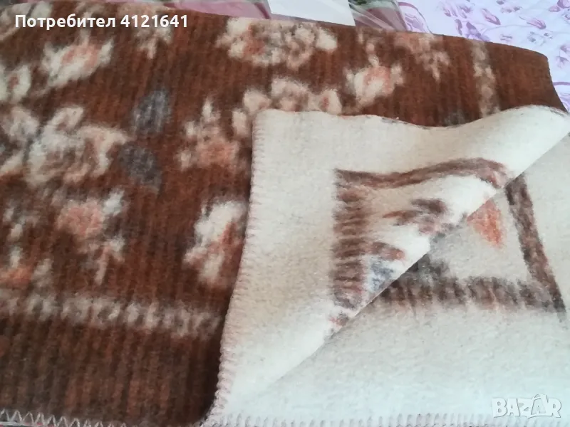 Нови вълнени одеяла 2 броя по 32 лв., снимка 1