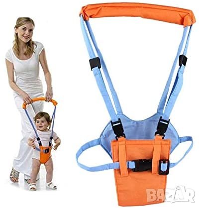 Лека и удобна регулируема бебешка проходилка Moon Walk, снимка 1
