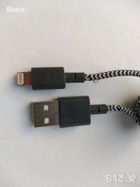 Native Union Key Lightning Cable - здрав плетен кабел за Apple устройства , снимка 1