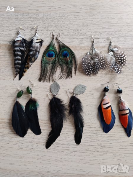 Продавам авторски обеци – дължина между 6 – 11 см., снимка 1