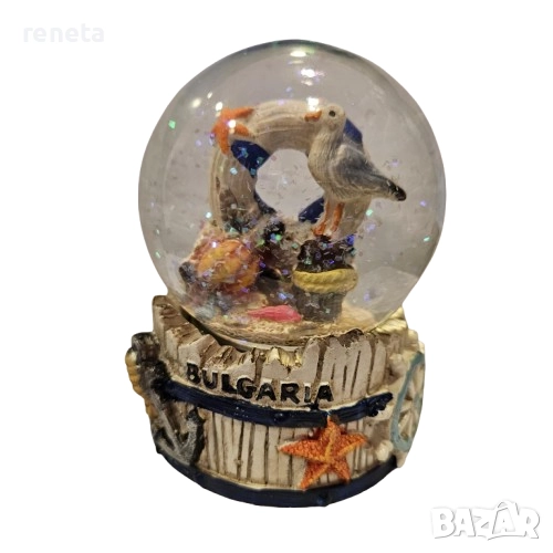 Преспаипе Морско, Керамика/стъкло, 9х7 см, снимка 1