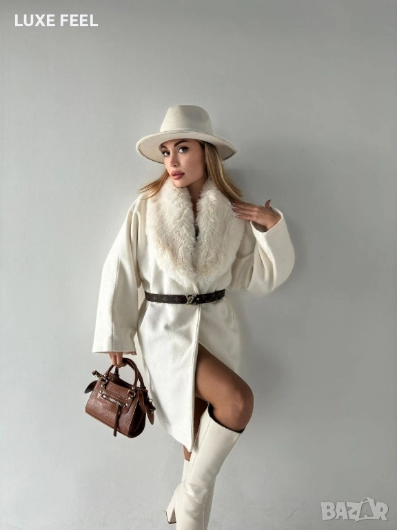 Дамско Палто с Колан  ⚜️, снимка 1