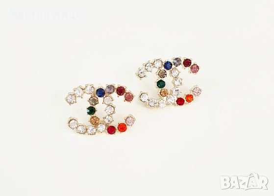 Обеци със сребърна игла , снимка 1