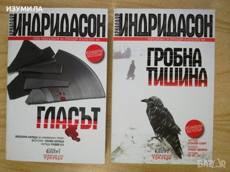 Гласът / Гробна тишина - Арналдур Индридасон, снимка 1