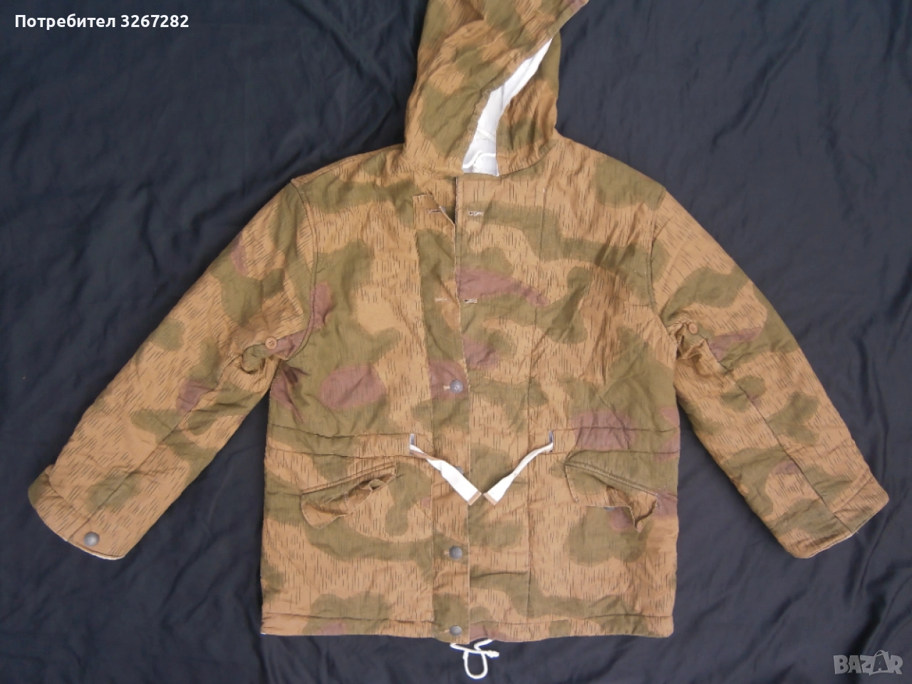 Немска,Парка,Анорак,Вермахт,Двустранна, снимка 1