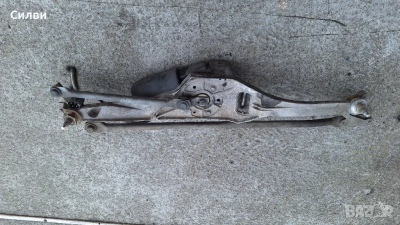 Моторче с механизъм за чистачки от БМВ 5 серия Е34 за BMW e34 5 series лостова система ел. мотор, снимка 1