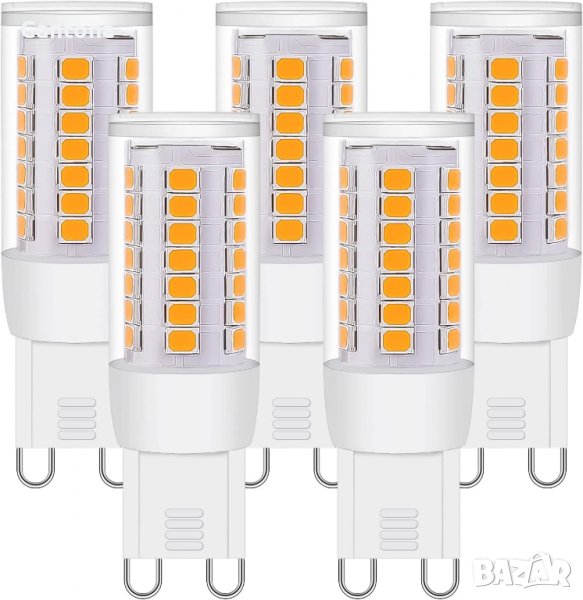 G9 LED BULB  3W/3000K/46 диода - пакет 5 броя, снимка 1