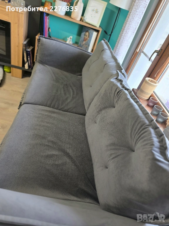 Диван с фотьойл , снимка 1