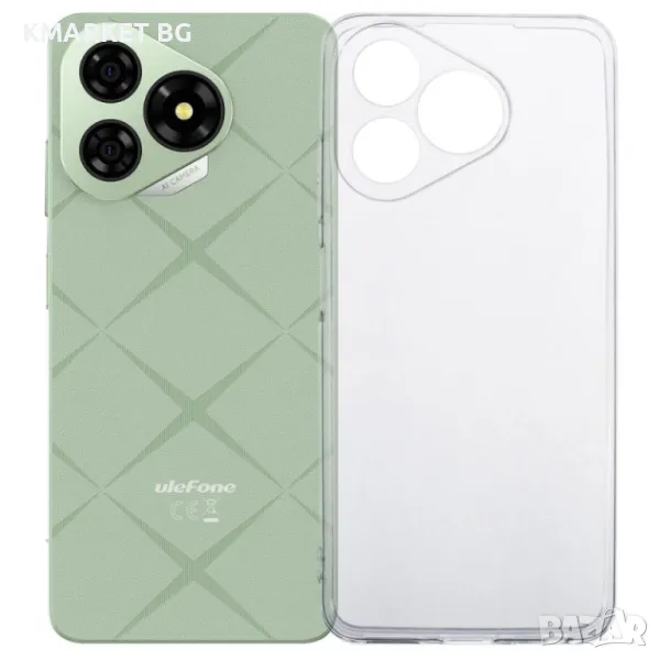 Ulefone Note 19 Удароустойчев Силиконов Калъф TPU и Протектор, снимка 1