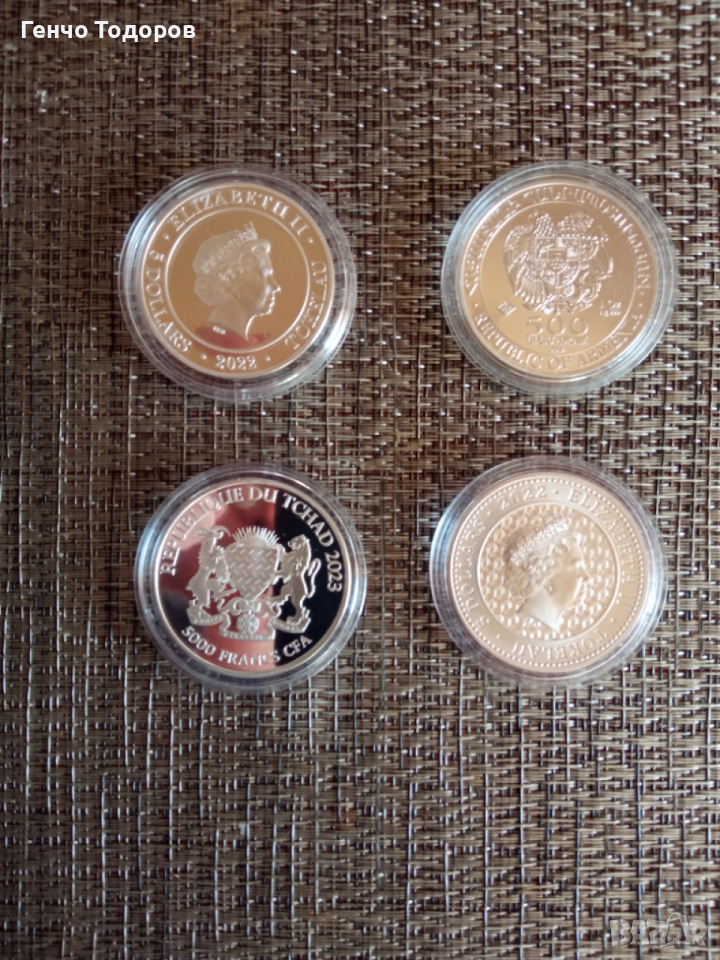 сребърна монета 1OZ, снимка 1