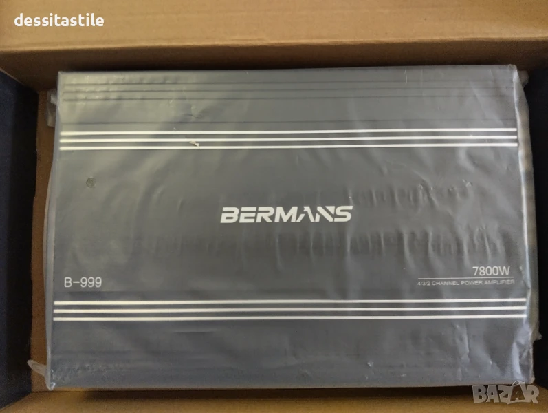 Усилвател за кола Берманс, снимка 1