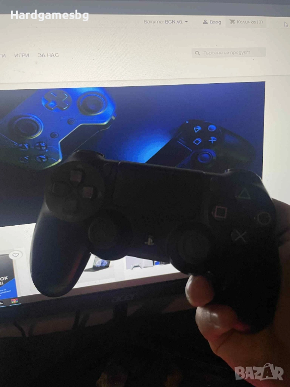 Реновиран джойстик за PS4 като нов НАМАЛЕНИЕ!, снимка 1