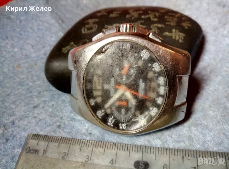 FESTINA Марков ФЕШЪН КВАРЦОВ ЧАСОВНИК ФЕСТИНА с НУЖДА от НОВО СТЪКЛО и РЕМОНТ? РЯДЪК МОДЕЛ 41676, снимка 1