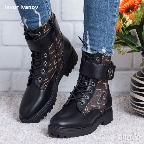 Дамски стилни ежедневни боти - НИСКА ЦЕНА - ВИСОКА КАЧЕСТВО, снимка 1