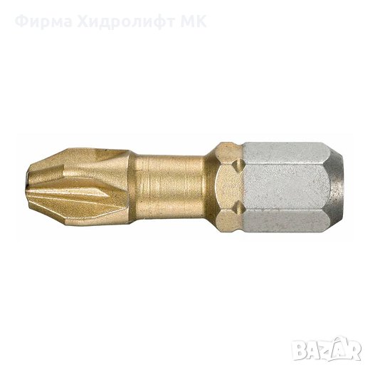 FACOM EP.13T Накрайник / бит кръстат Phillips, дължина 25мм, 1/4" - различни размери, снимка 1