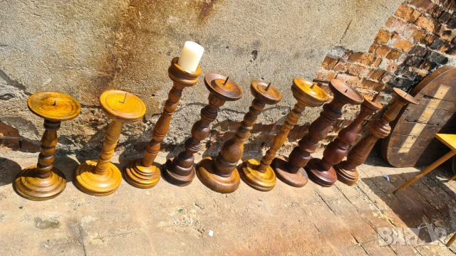 промоция дЪРВЕНИ СВЕЩНИЦИ , снимка 3 - Декорация за дома - 50821096