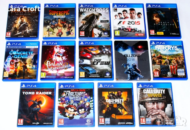 PS4 игри PlayStation 4 PS4 ПлейСтейшън 4 ПС4 игри по 30 лв. Сони