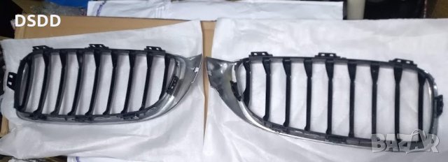 Предни решетки / бъбреци M Sport за BMW 4 F32 F33 F36 хром/черно , снимка 5 - Части - 35046790