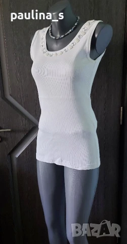 Пет различни броя / Еластичен топ тип потник , снимка 9 - Корсети, бюстиета, топове - 51156155