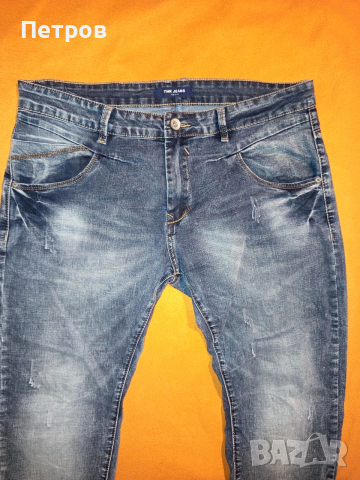 Класически Дънки"TMK Jeans", снимка 4 - Дънки - 52662567