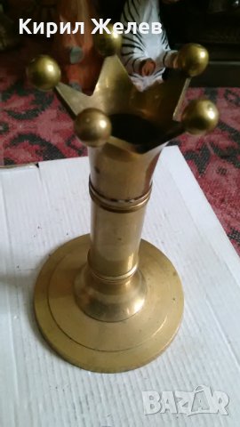 Свештник бронз 21622, снимка 8 - Декорация за дома - 32340628