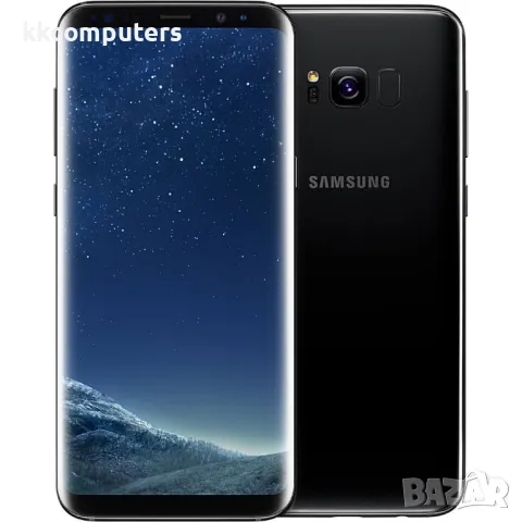 Лентов кабел бутон меню /Черен/ за Samsung S8 G950 / S8 PLus G955 Баркод : 113477