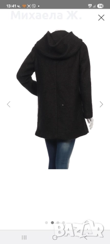 Comma, черно вълнено палто S , снимка 2 - Палта, манта - 52591838