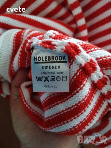 Дамски пуловер 100% памук, снимка 5 - Блузи с дълъг ръкав и пуловери - 40250677