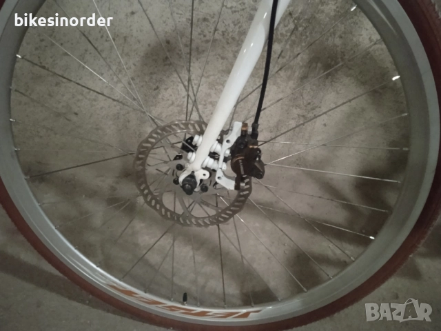 бамбуков пистов велосипед 27,5 цола, снимка 2 - Велосипеди - 52519538