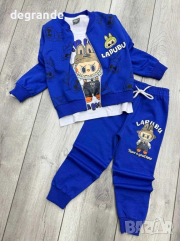 Детски комплект с Лабубу 3 части