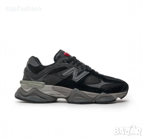 NEW BALANCE 9060 BLACK CASTLEROCK GREY, снимка 2 - Маратонки - 53065334