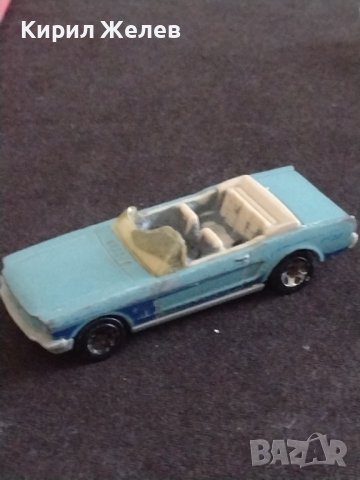 Метална количка MUSTANG CONVERTIBLE MADE IN THAILAND за КОЛЕКЦИОНЕРИ 22501, снимка 3 - Колекции - 43710976