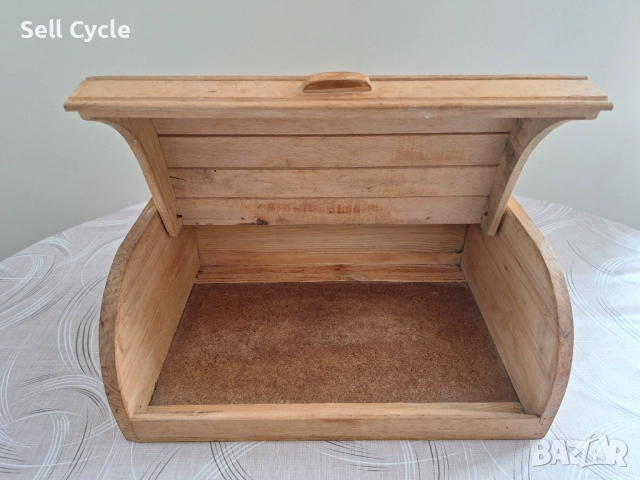 ✅ДЪРВЕНА КУТИЯ ЗА ХЛЯБ ИЛИ ДРУГО❗, снимка 2 - Аксесоари за кухня - 52367603