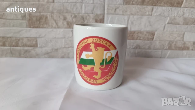 Порцеланов моливник - 2 броя - Военна тематика - зав.Диамант, снимка 5 - Антикварни и старинни предмети - 50626215