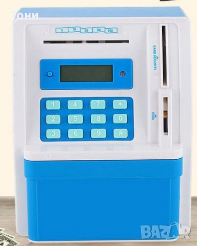 Сейф за деца тип „банкомат“ , снимка 5 - Образователни игри - 49685997