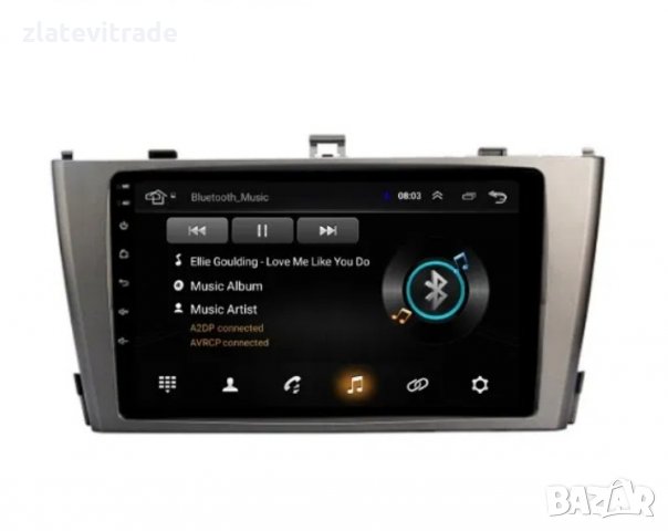 TOYOTA AVENSIS Т27 2009-2015 - 9'' Андроид Навигация, 9108, снимка 2 - Аксесоари и консумативи - 30931554