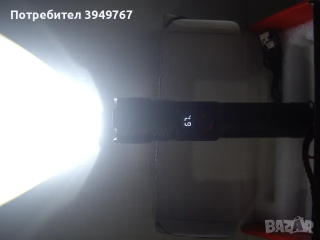 Мощен акумулаторен прожектор., снимка 4 - Прожектори - 49393579