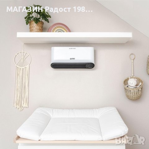 Керамична печка за стена FIRST FA 5571-9, снимка 5 - Отоплителни печки - 43525211