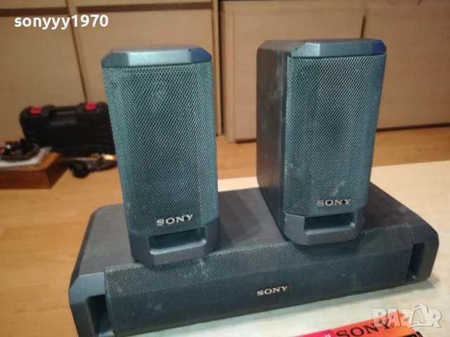 SONY X3-ЦЕНТЪР И ДВЕ КОЛОНИ-ВНОС SWISS 0209251401LCHERY