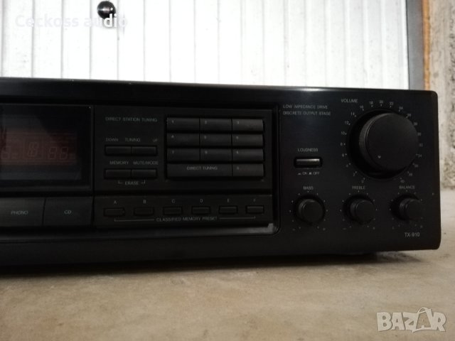 Стерео ресивър ONKYO TX - 910, снимка 3 - Ресийвъри, усилватели, смесителни пултове - 43684639