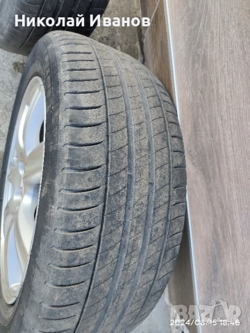 Джанти SUBARU 16 цола 2 броя с летни гуми, снимка 6 - Гуми и джанти - 52037277