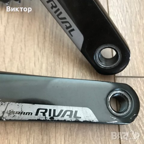 Шосейни курбели SRAM Rival 22 compact 50/34 + средно движение GXP, снимка 5 - Части за велосипеди - 38226147