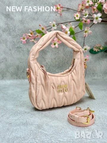 Дамски Кожени Чанти ✨ MIU MIU , снимка 4 - Чанти - 50620071